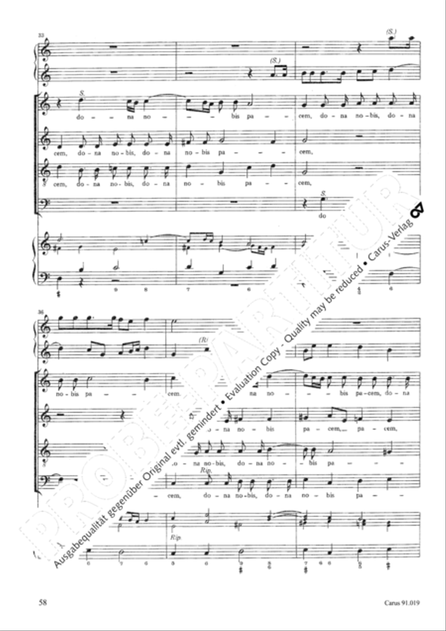 Non sine quare Non sine quare 4-Part scores gallery preview page 61