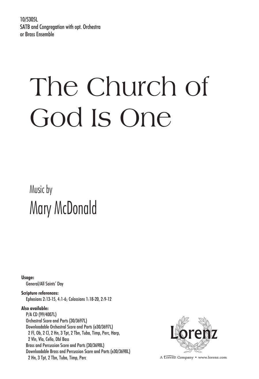 The Church of God Is One