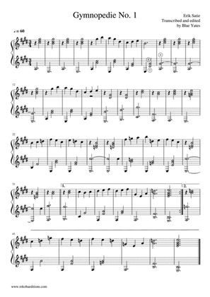 Gymnopedie No 1 (Erik Satie)