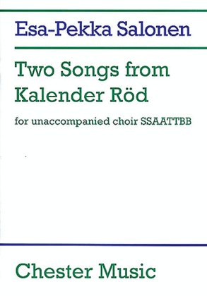 Two Songs from Kalender Rod