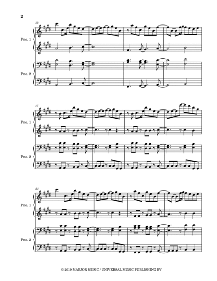 These Are The Times Piano Method scores gallery preview page 3