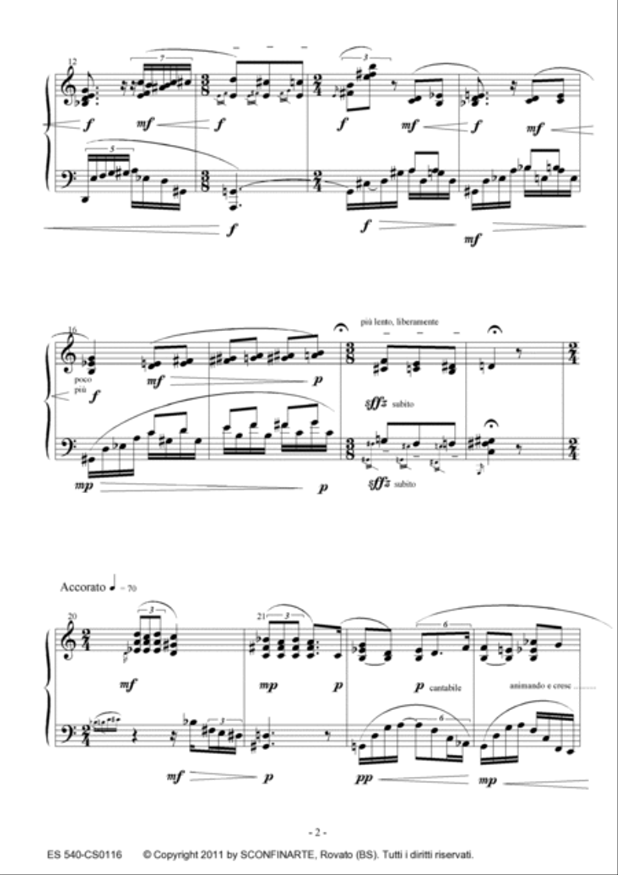 Marco Simoni: 4U (ES 540) Piano Solo scores gallery preview page 6