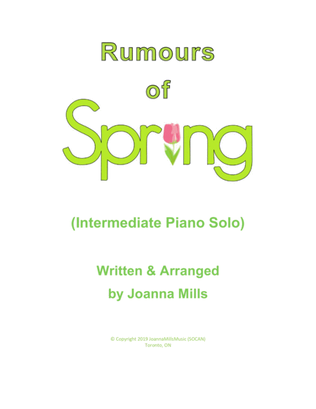 Rumours of Spring (Intermediate Piano Solo)