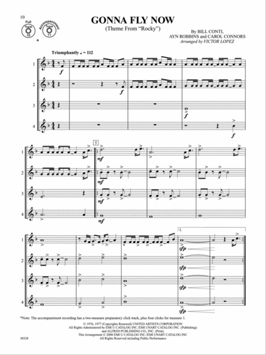 Flex-Ability More Pops -- Solo-Duet-Trio-Quartet with Optional Accompaniment Small Ensemble scores gallery preview page 6