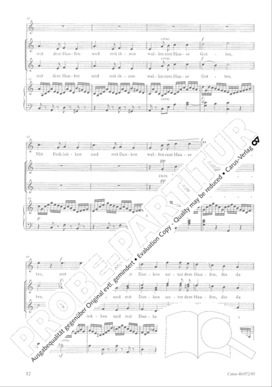 Psalm 42 4-Part scores gallery preview page 17