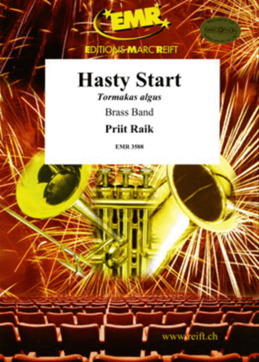 Hasty Start Hasty Start Brass Band scores gallery preview page 1