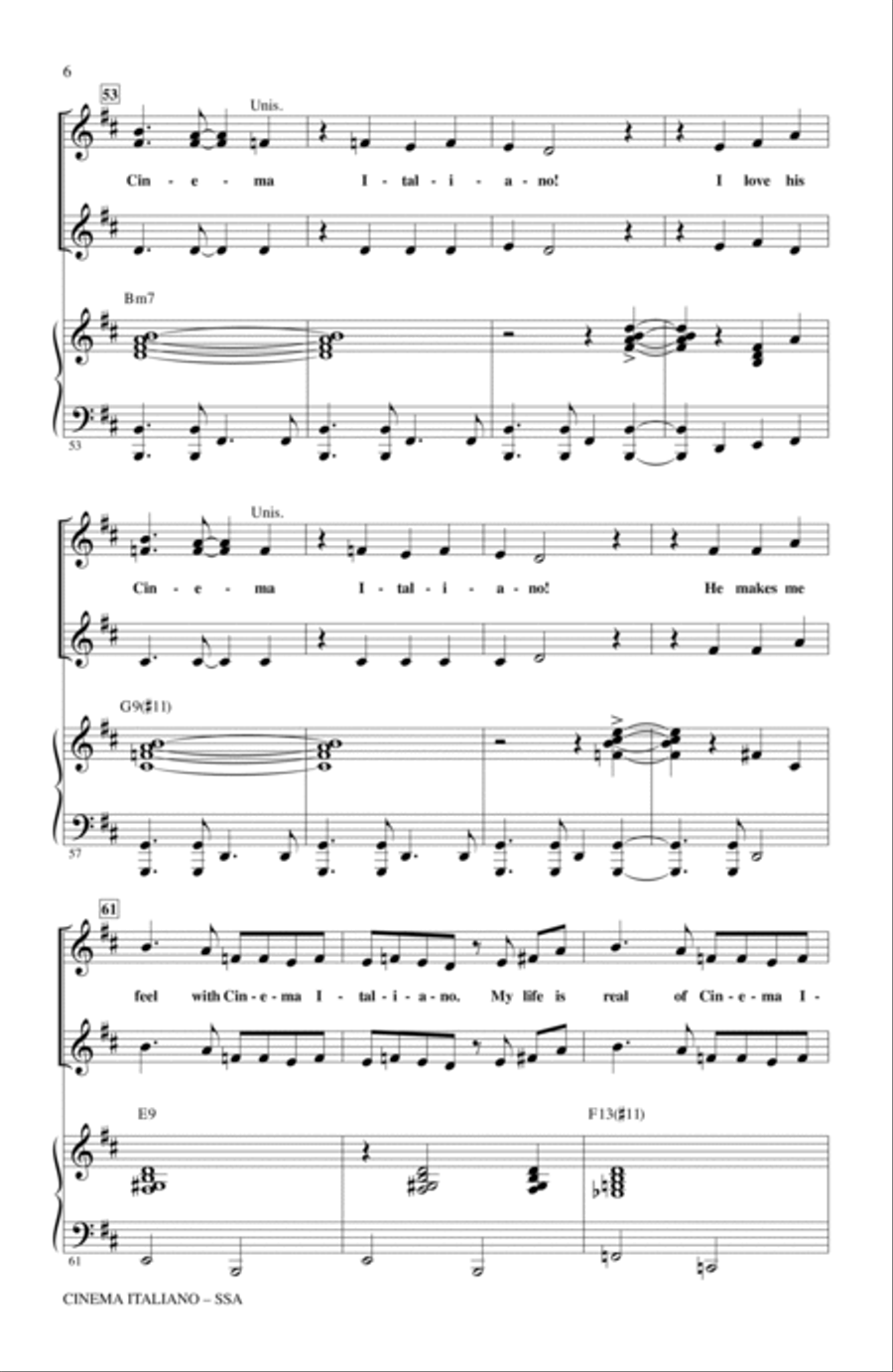Cinema Italiano Cinema Italiano SSA scores gallery preview page 5