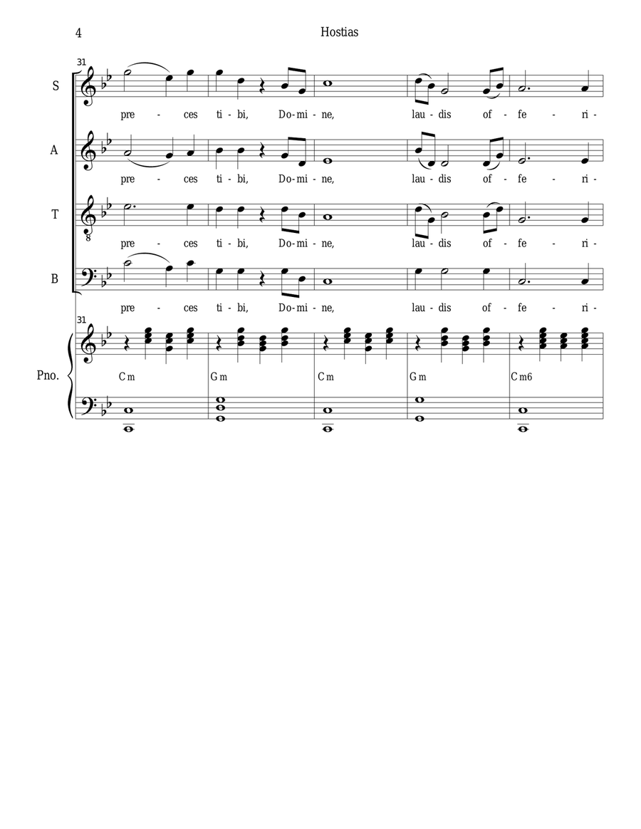 Hostias (from 