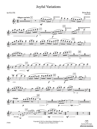 Joyful Variations: Flute