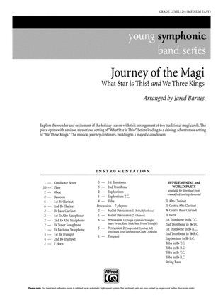 Journey of the Magi: Score