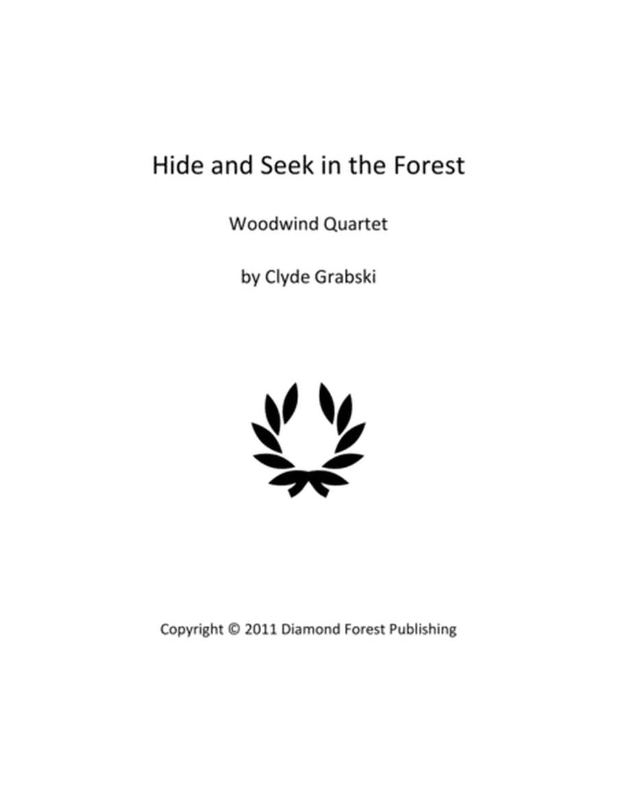 HIde and Seek in the Forest - Woodwind Quartet image number null
