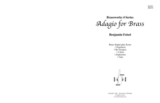 Book cover for Adagio for Brass