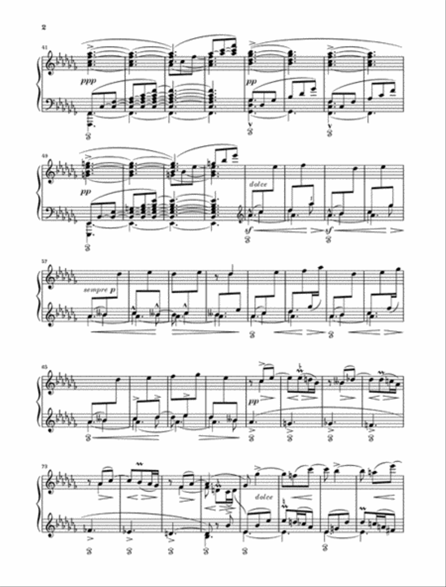 La Vega La Vega Piano Solo scores gallery preview page 3