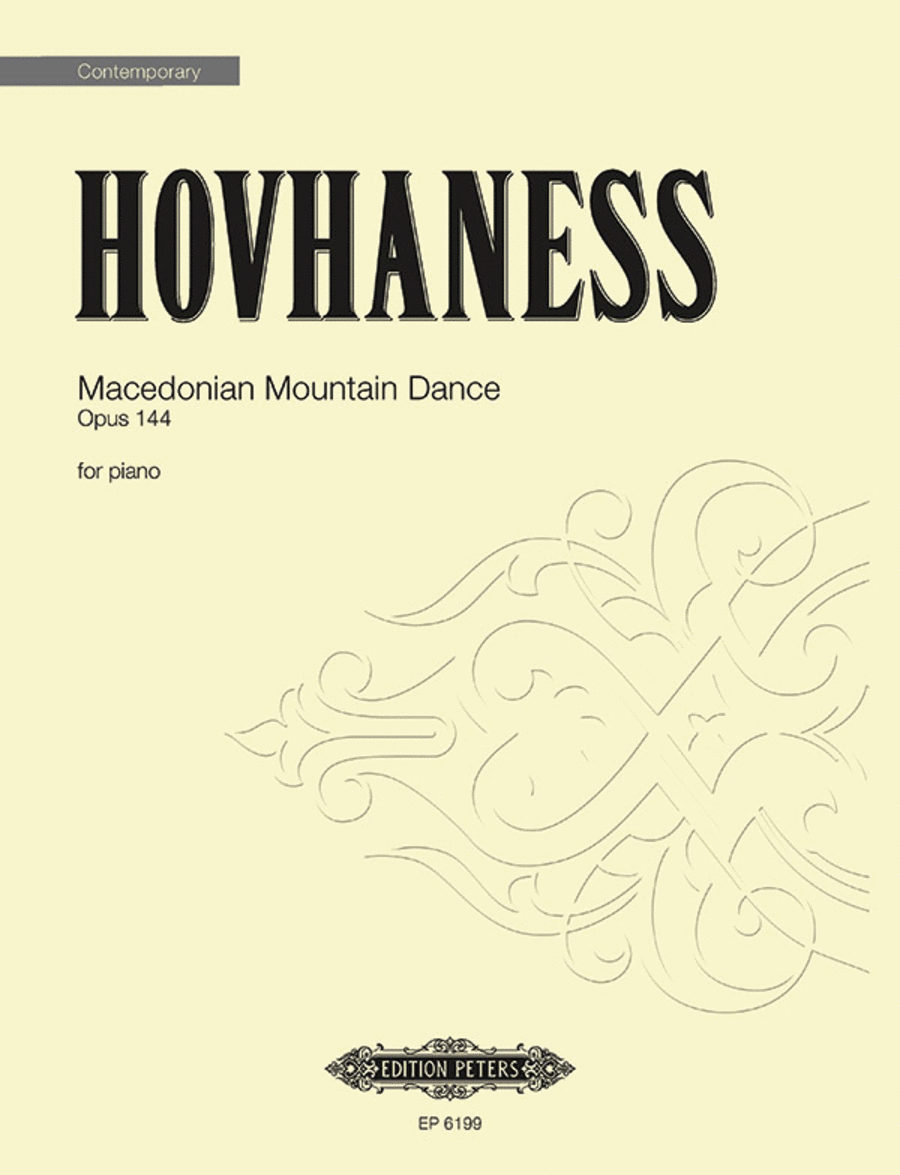 Alan Hovhaness: Macedonian Mountain Dance