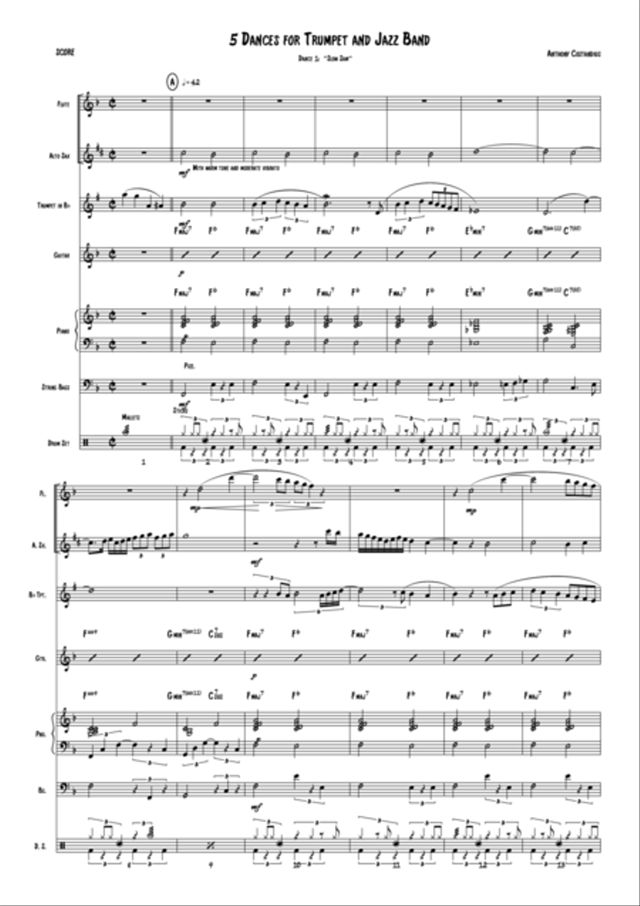 Slow Sam Slow Sam 3-Part scores gallery preview page 1
