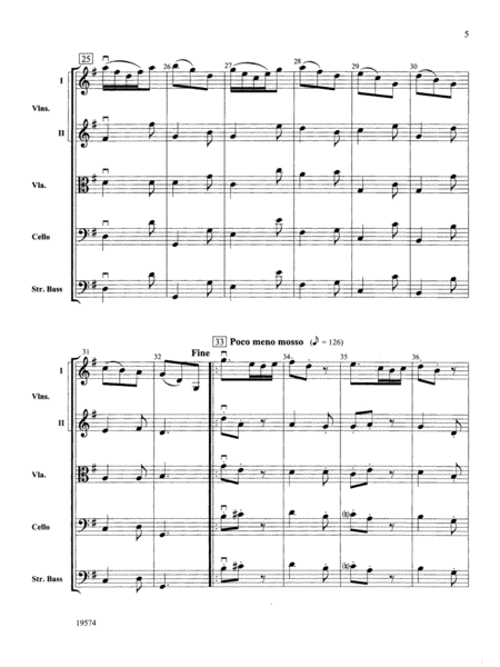 Selections from Don Quixote Suite: Score