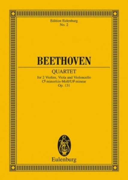 String Quartet in C-sharp minor, Op. 131