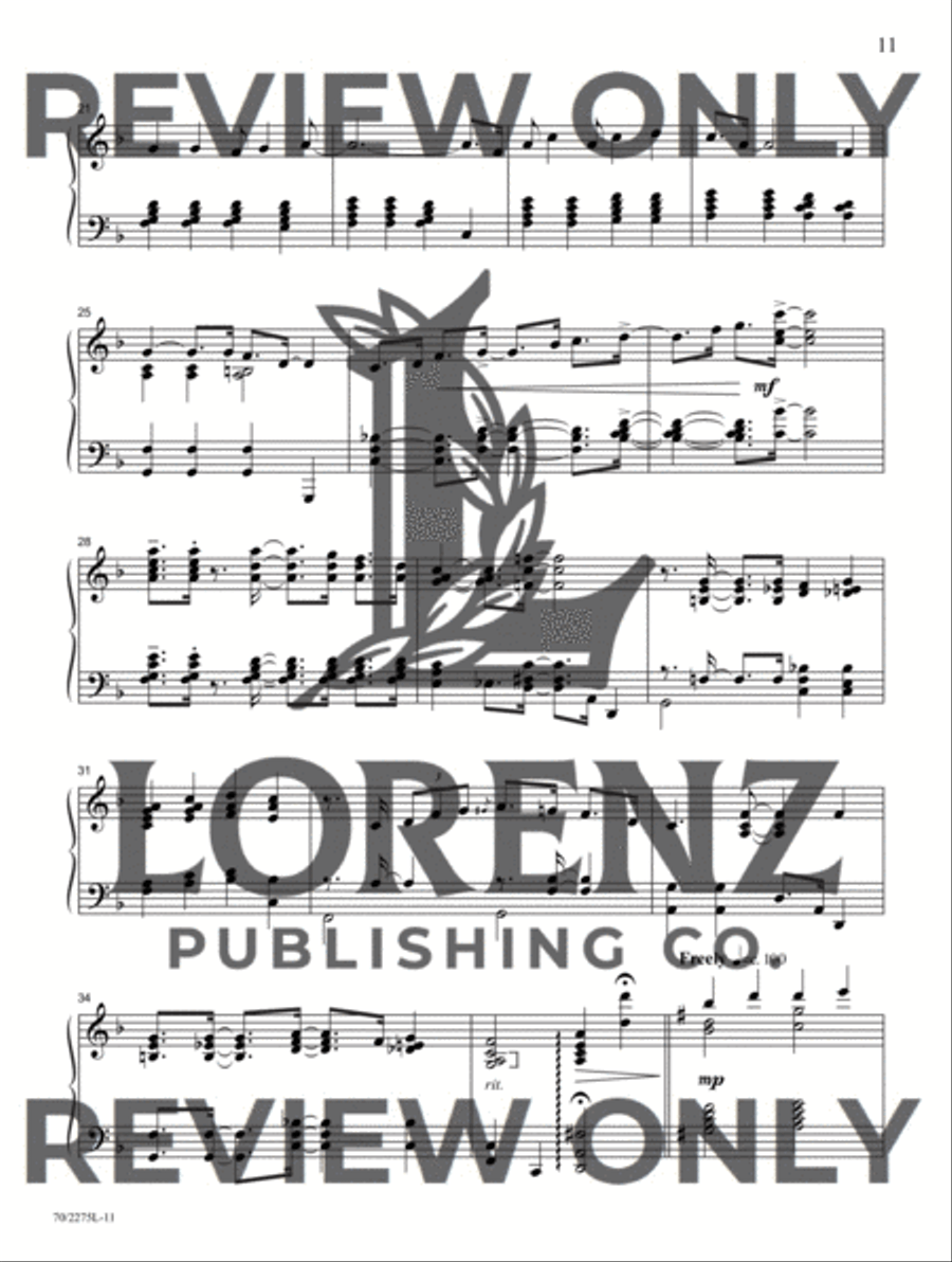 Christmas at the Keyboard Piano Solo scores gallery preview page 8