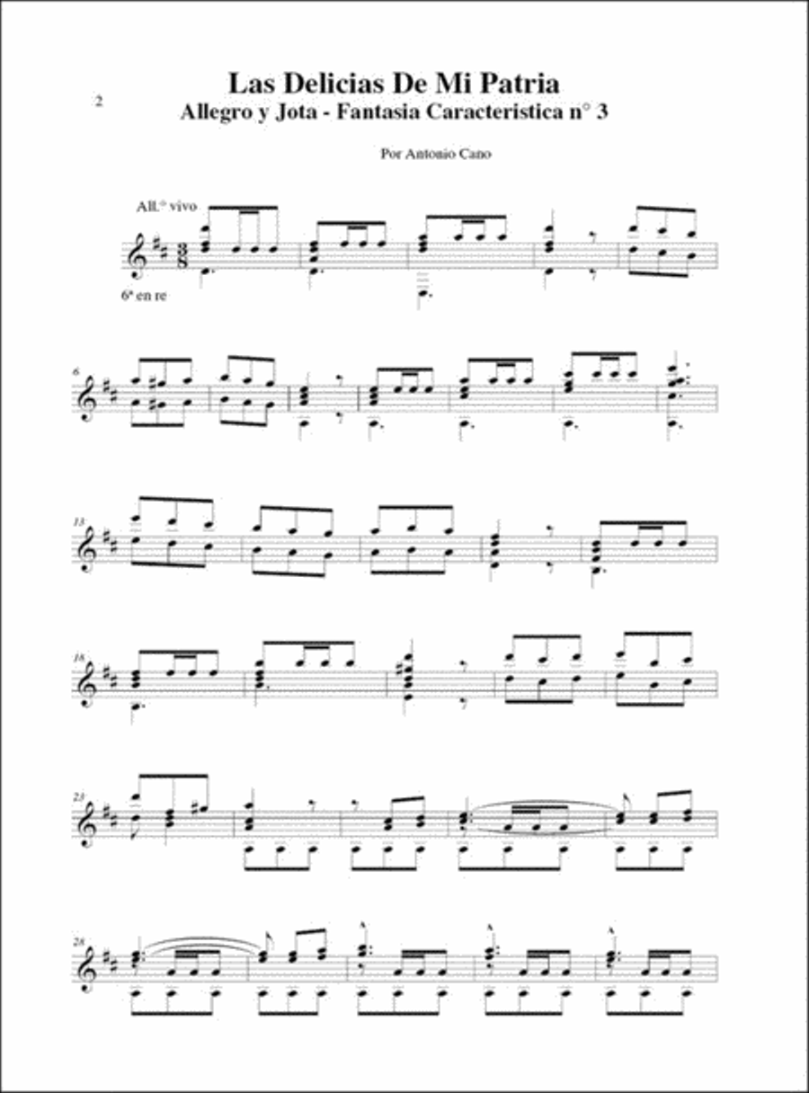 Composizioni Vol.4 Composizioni Vol.4 Guitar scores gallery preview page 2