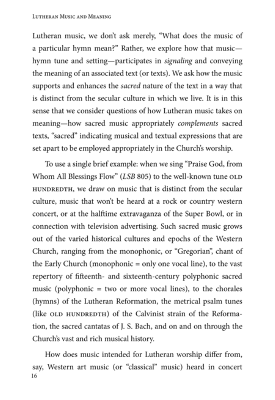 Lutheran Church Music: What Does This Mean? (working title) Sacred scores gallery preview page 17