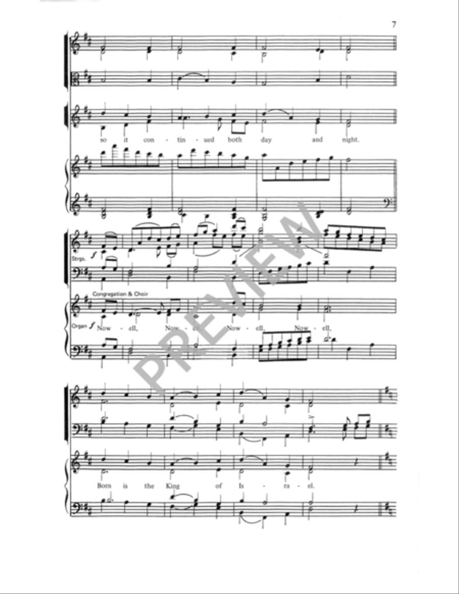 The First Nowell The First Nowell 4-Part scores gallery preview page 7