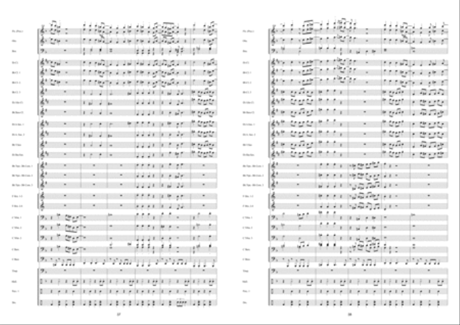 The Billy Joel Songbook Fanfare Band scores gallery preview page 20