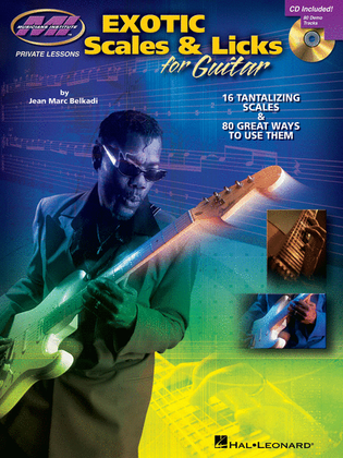 Book cover for Exotic Scales & Licks for Electric Guitar
