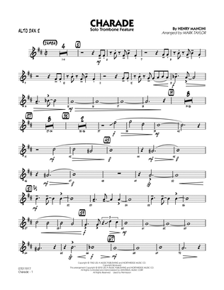 Charade (Solo Trombone Feature) - Alto Sax 2