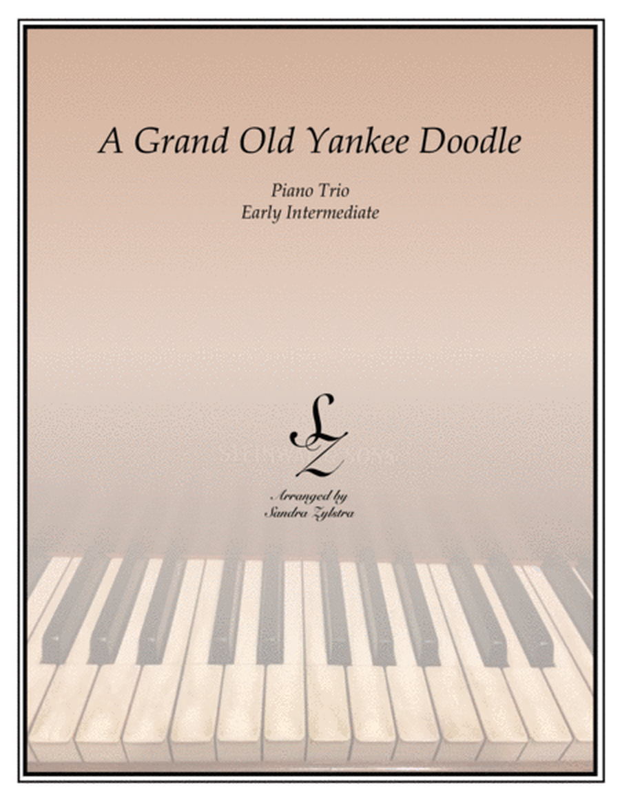 A Grand Old Yankee Doodle (1 piano, 6 hand trio) image number null