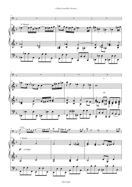 Cantilena aus der „Orgelsonate Nr.11" op. 148 - arrangement for trombone and organ