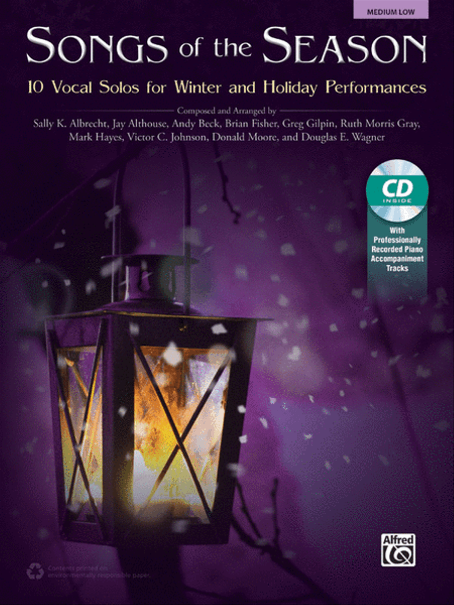 Songs of the Season Medium-Low Voice scores gallery preview page 1