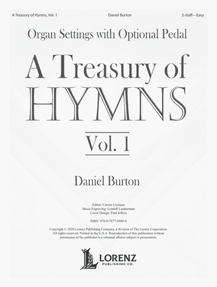 Book cover for A Treasury of Hymns, Vol. 1