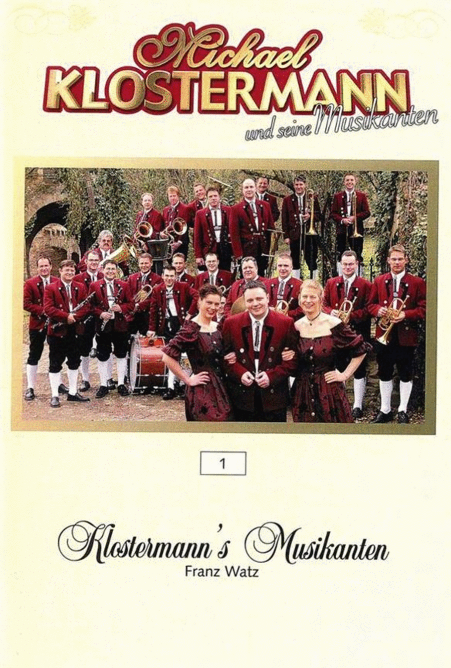 Klostermann's Musikanten Concert Band scores gallery preview page 1