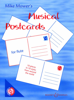 Book cover for Musical Postcards – Flute