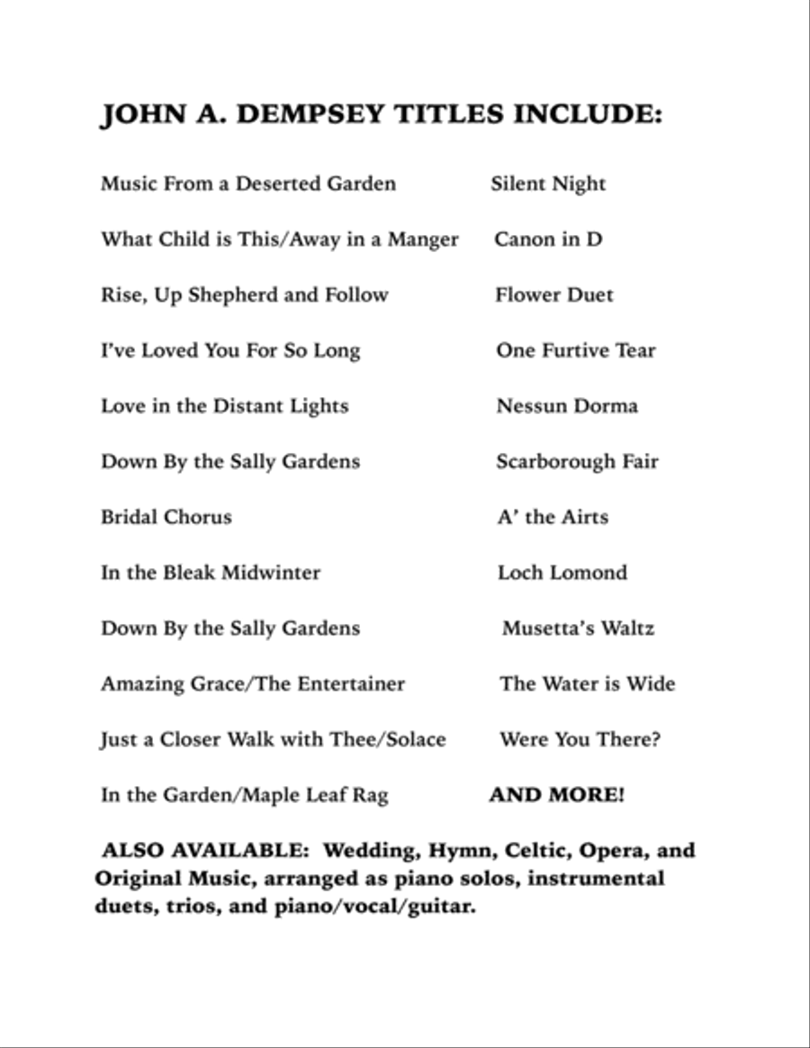 Silent Night (Trio for Flute, Oboe and Piano) Small Ensemble scores gallery preview page 2