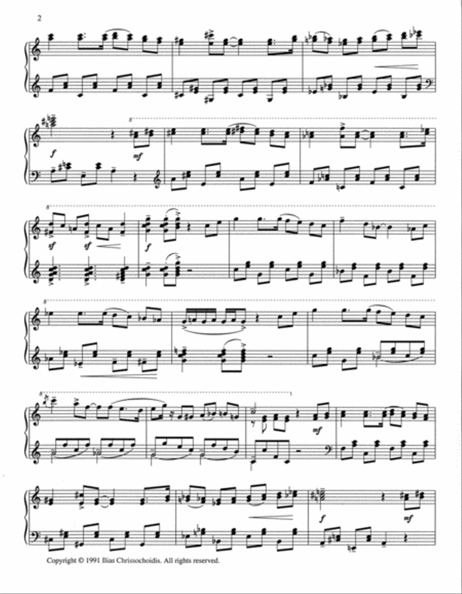 March Piano Solo scores gallery preview page 2