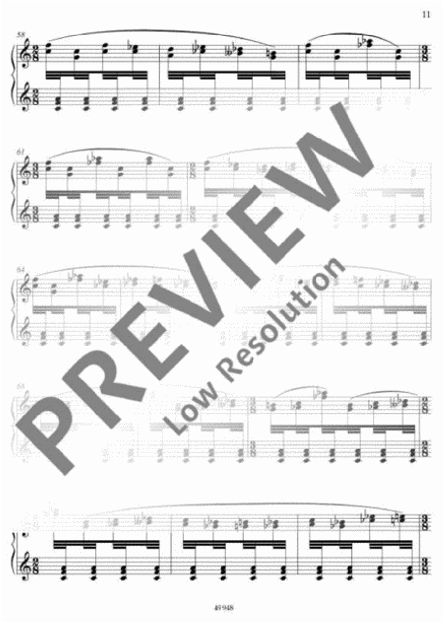 Luces and Sombras Luces and Sombras Piano Solo scores gallery preview page 12