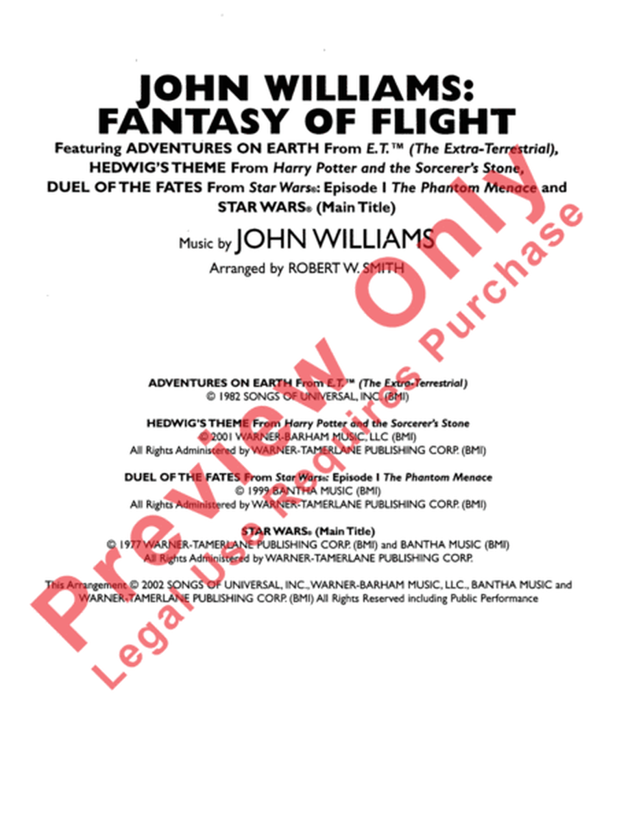 John Williams: Fantasy of Flight (Medley)