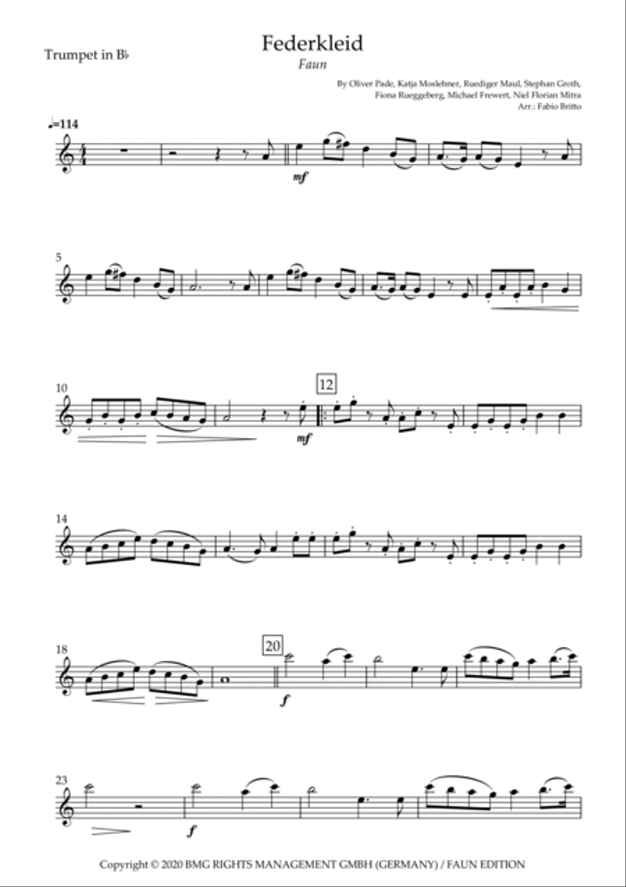 Federkleid Brass Duet scores gallery preview page 3