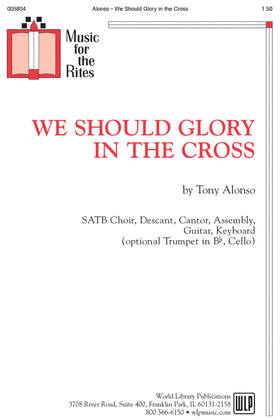 Book cover for We Should Glory in the Cross