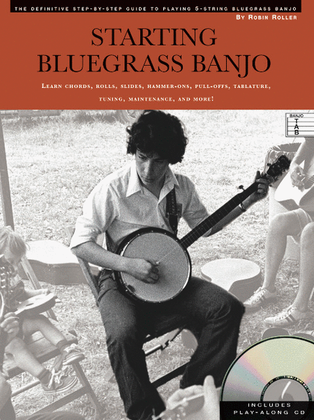 Book cover for Starting Bluegrass Banjo