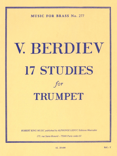 17 Studies For Trumpet