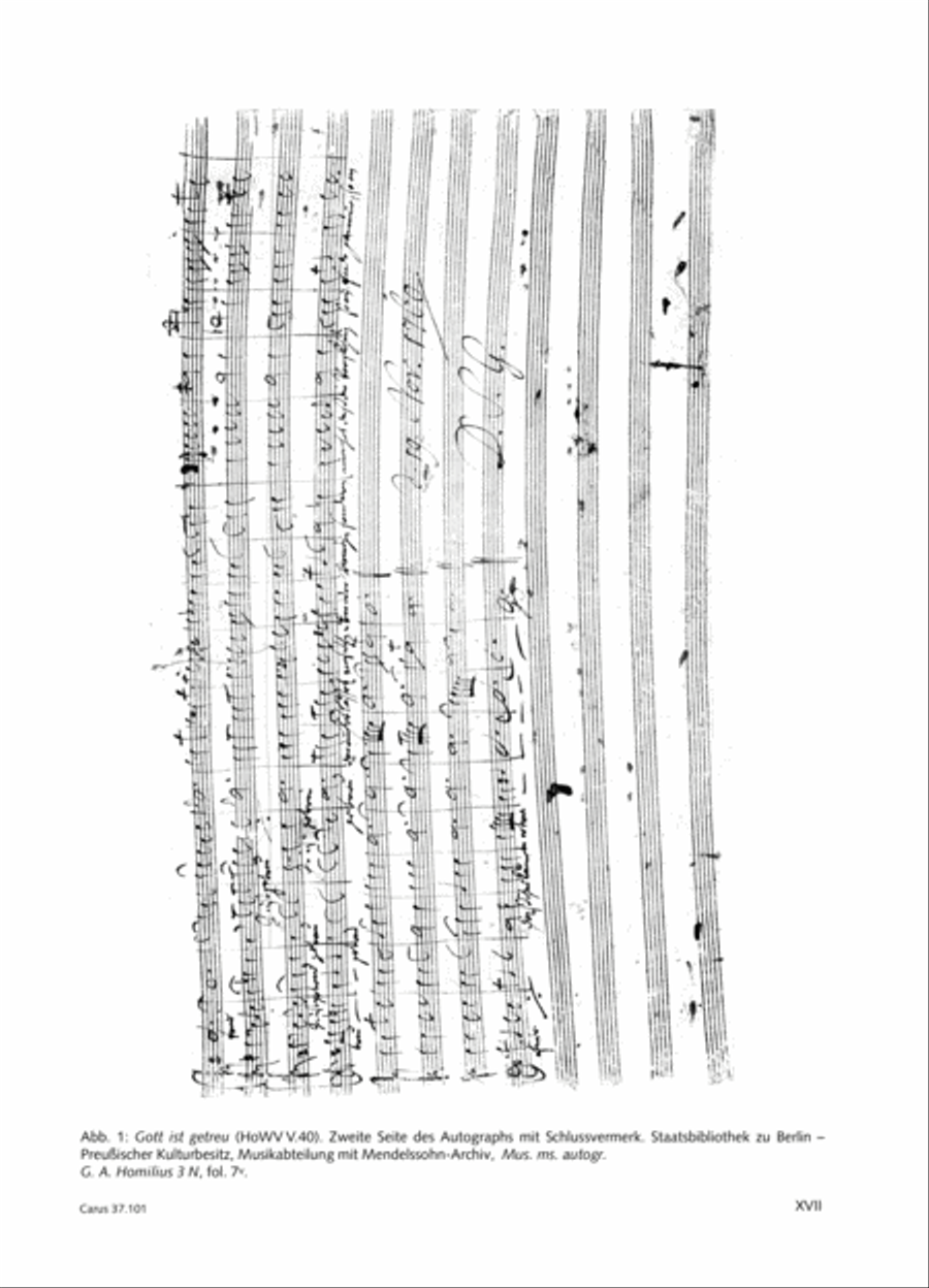 Homilius: Complete Motets. Selected Works. New Edition 2014 4-Part scores gallery preview page 16