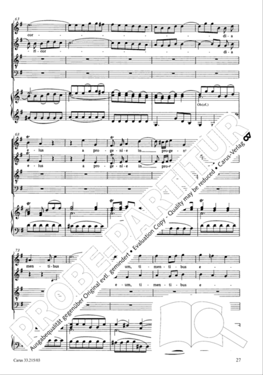 Magnificat Magnificat 4-Part scores gallery preview page 28