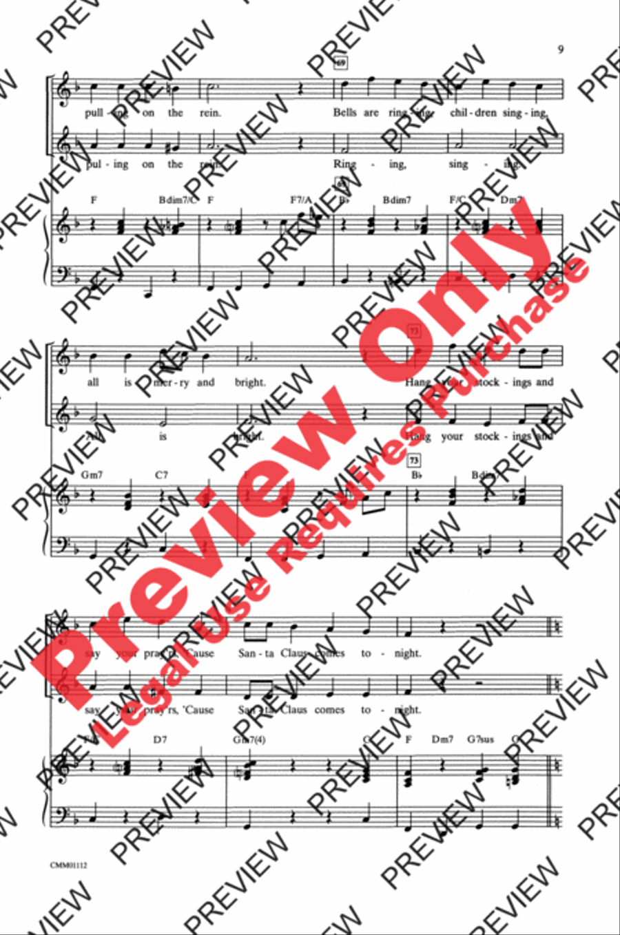 A Bit of Holiday Cheer A Bit of Holiday Cheer 2-Part scores gallery preview page 9