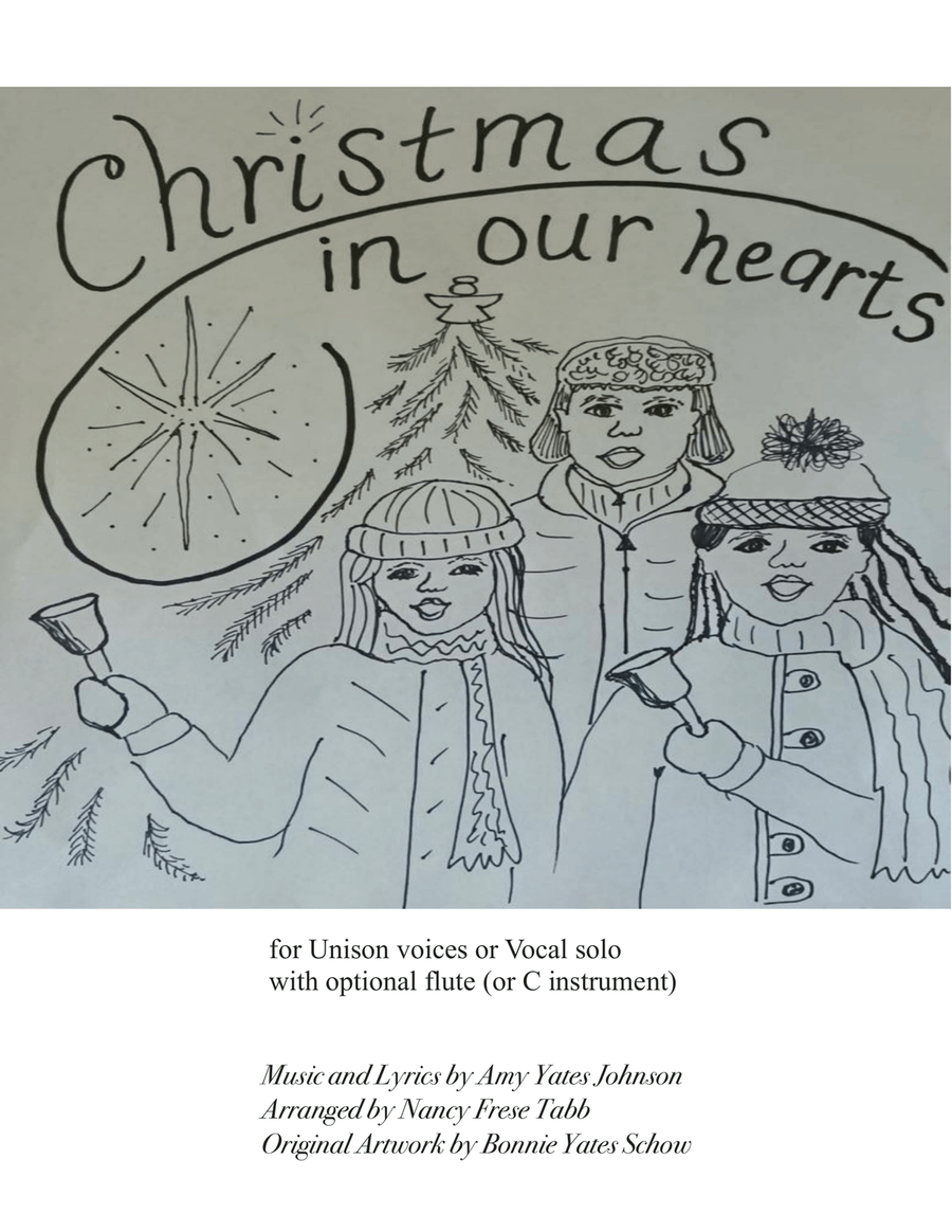 Christmas in Our Hearts Piano, Vocal scores gallery preview page 1