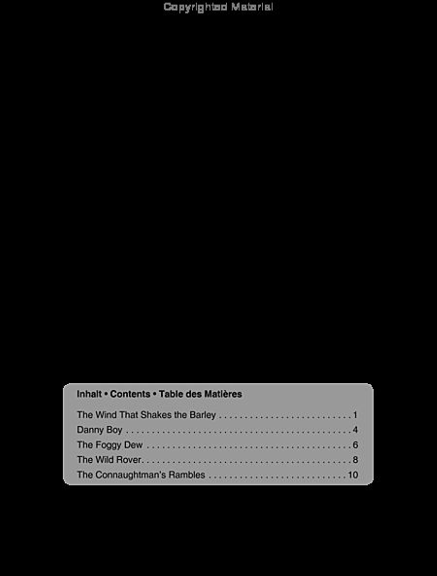 Ireland - PLAY ALONG Clarinet Chamber Music scores gallery preview page 2