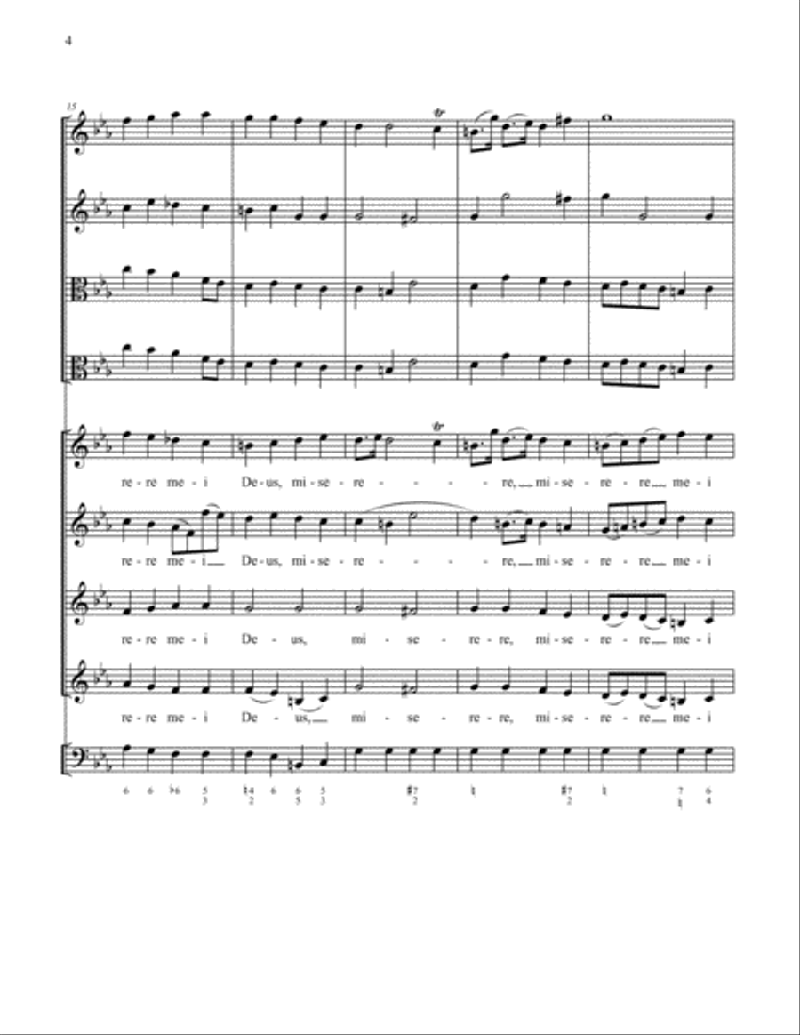 Miserere Mei Deus Miserere Mei Deus SSAA scores gallery preview page 6