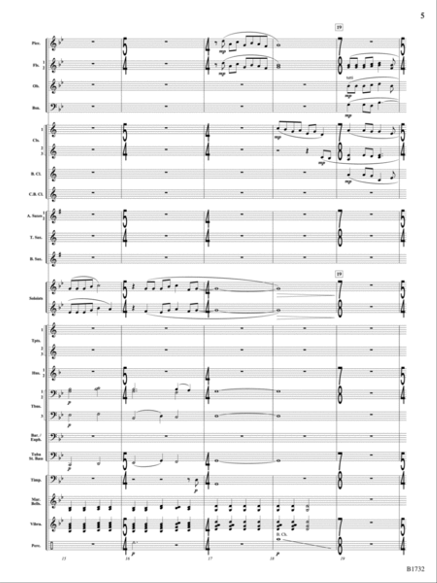 Gateways: Score Concert Band scores gallery preview page 5
