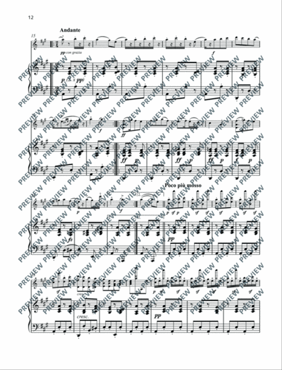 Henri Vieuxtemps Repertoire Violin Solo scores gallery preview page 13